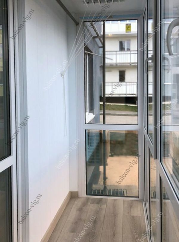 Французский балкон с ремонтом под ключ