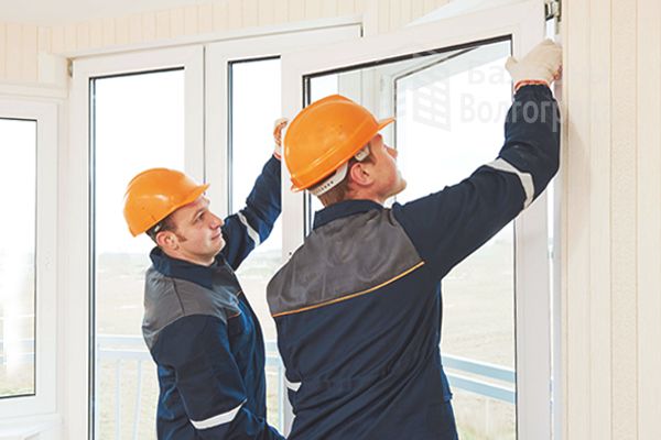 Установка остекления