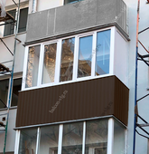 Примеры работ компании Балконы Волгограда