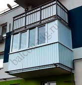 Примеры работ компании Балконы Волгограда