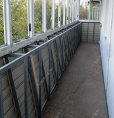 Примеры работ компании Балконы Волгограда