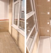 Примеры работ компании Балконы Волгограда