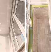 Примеры работ компании Балконы Волгограда