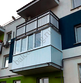 Примеры работ компании Балконы Волгограда