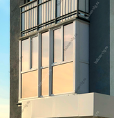 Примеры работ компании Балконы Волгограда