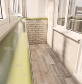 Примеры работ компании Балконы Волгограда