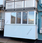 Примеры работ компании Балконы Волгограда