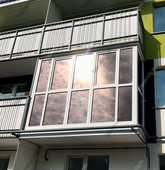 Примеры работ компании Балконы Волгограда