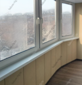 Примеры работ компании Балконы Волгограда