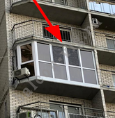 Примеры работ компании Балконы Волгограда