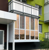 Примеры работ компании Балконы Волгограда