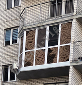 Примеры работ компании Балконы Волгограда